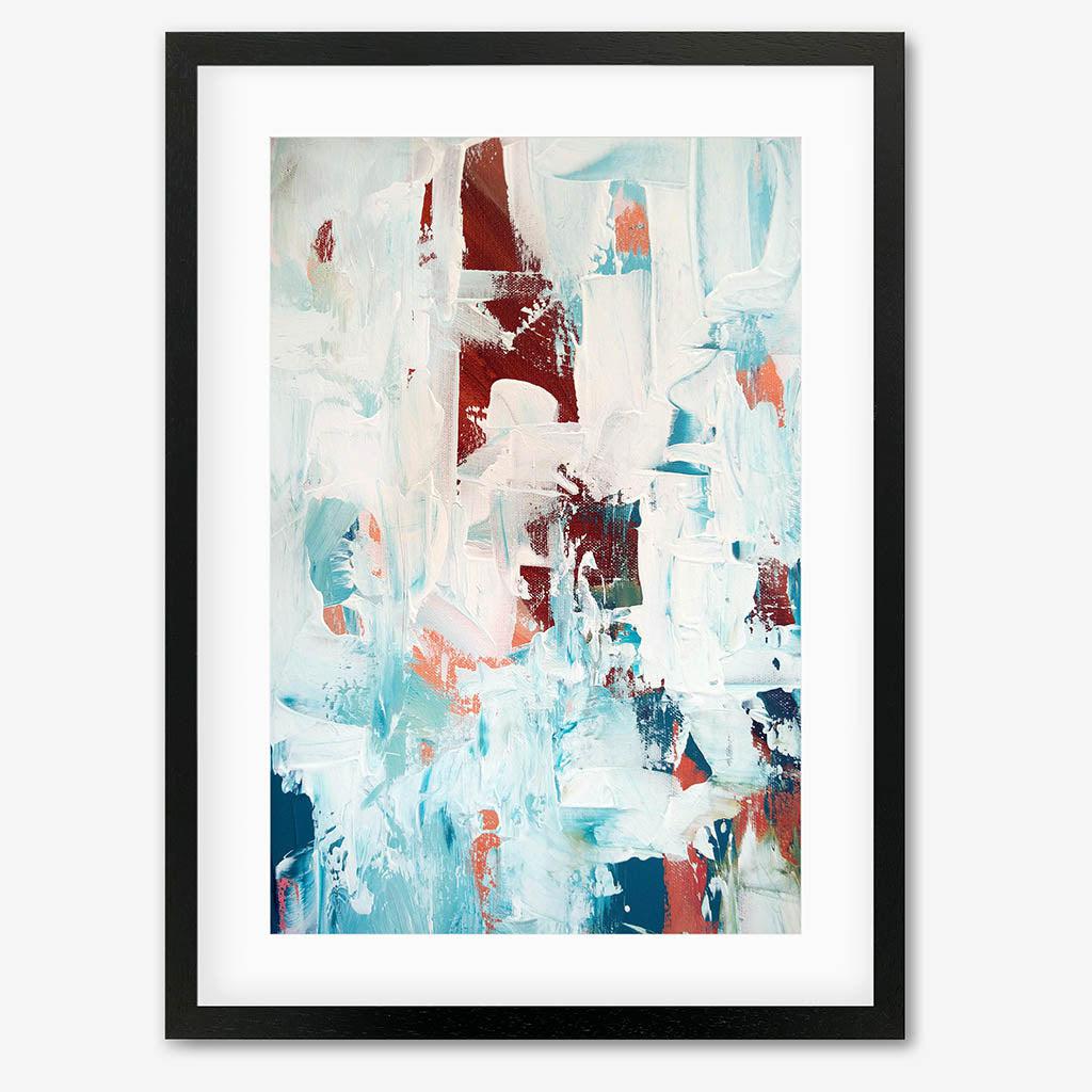 Colour Block 69 Limited Edition Print Black Frame Limited Edition - Abstract House