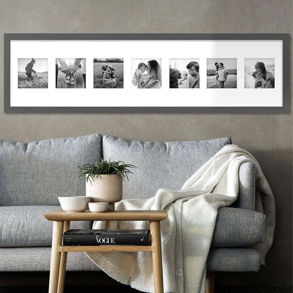 Multi Aperture Collage Photo Frame Picture Frames - Abstract House