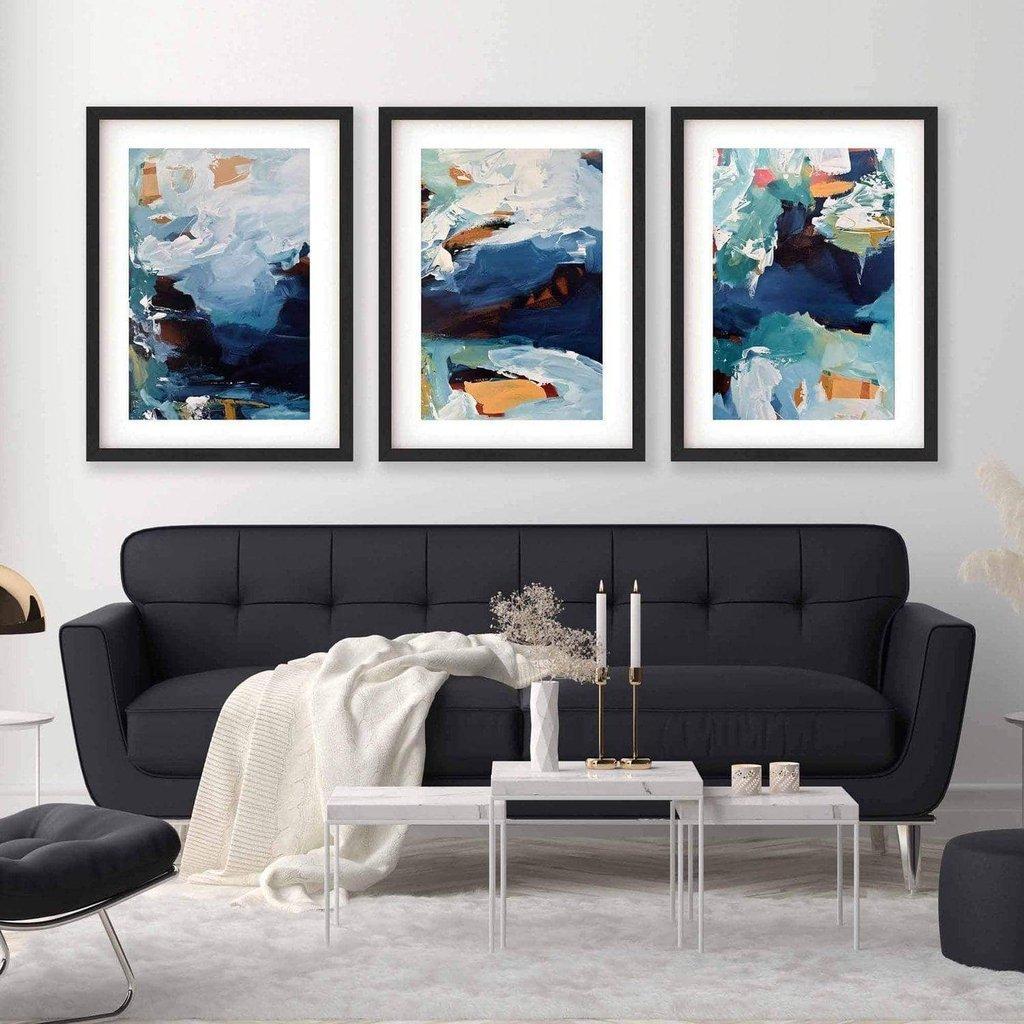 Navy Shore - Print Set Of 3