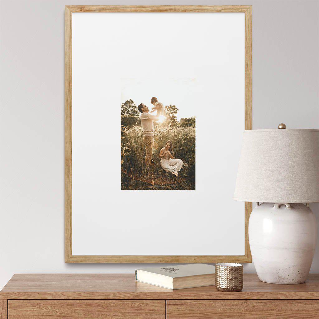 Photo Upload Framed Print 40x50cm Print Your Photo - Abstract House
