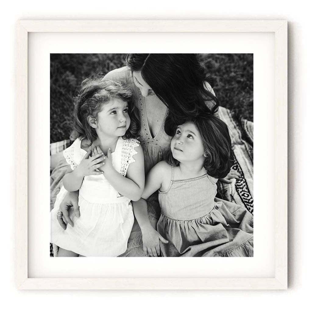 Print Your Photo - Framed 40x40cm Print Your Photo - Abstract House