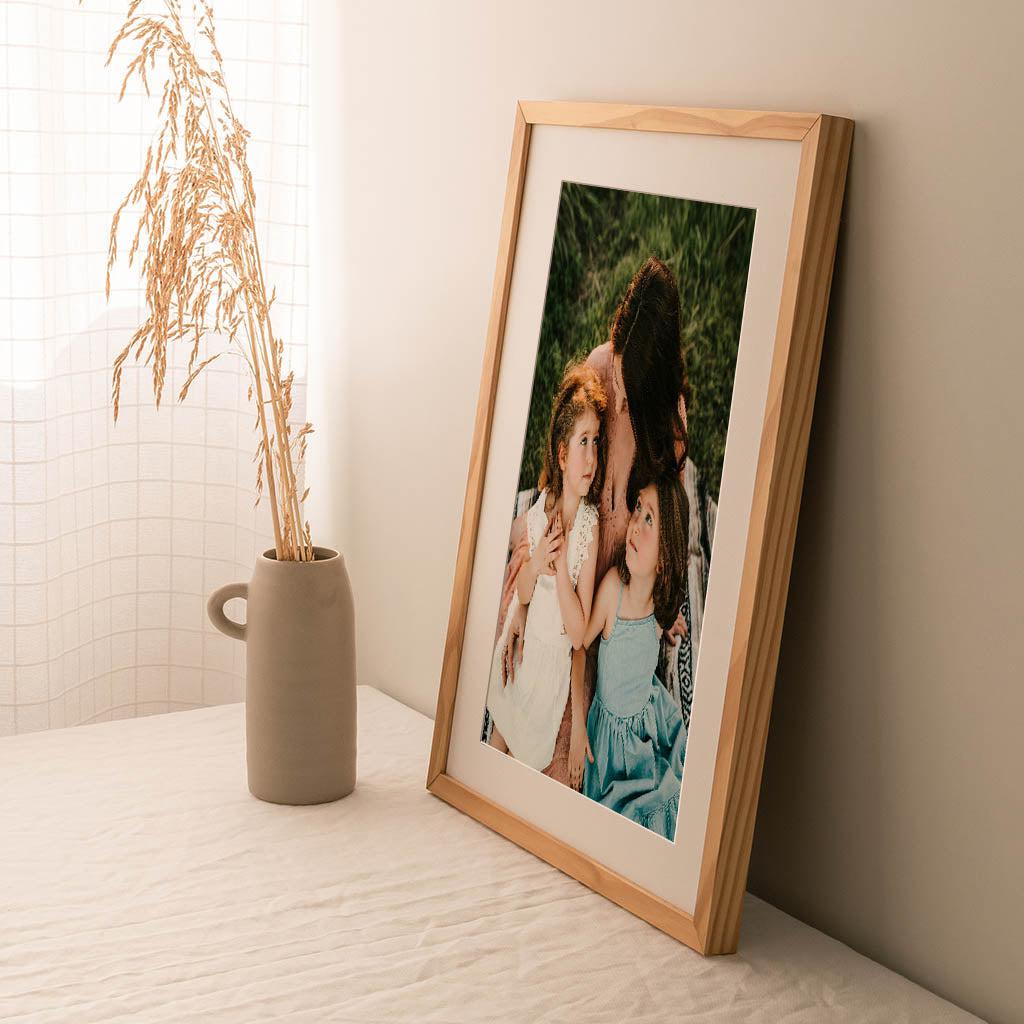 Print Your Photo - Framed 50x70cm Print Your Photo - Abstract House