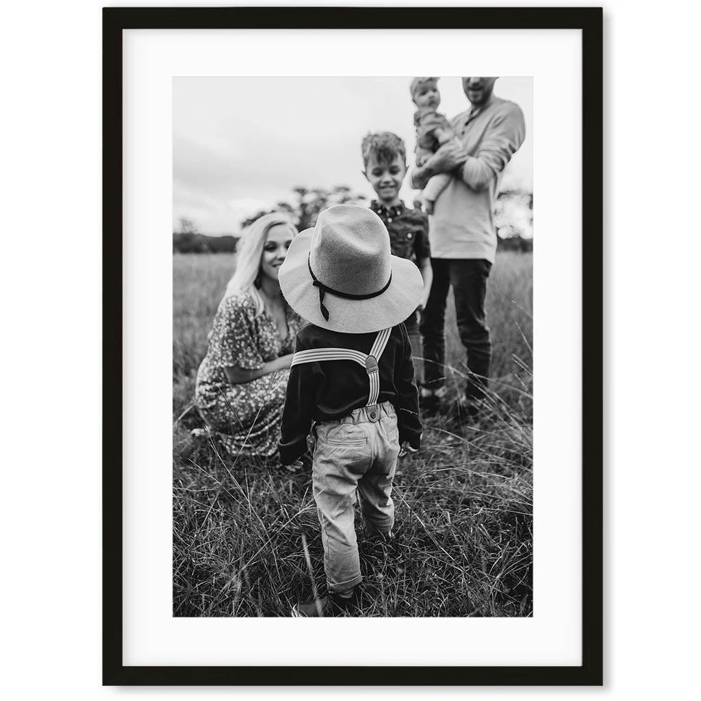 Print Your Photo - Framed 50x70cm Print Your Photo - Abstract House