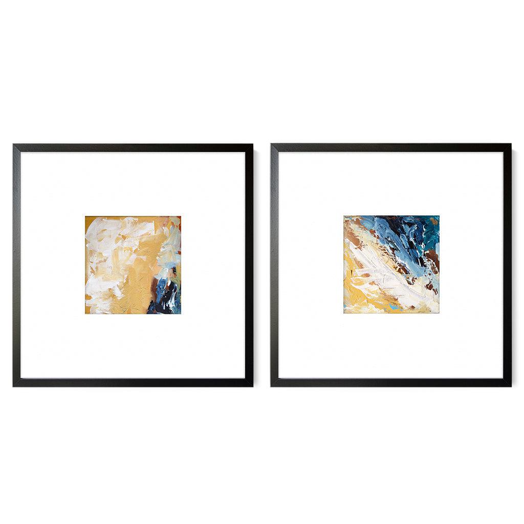 Sea Breeze - Print Set Of 2 Limited Edition - Abstract House