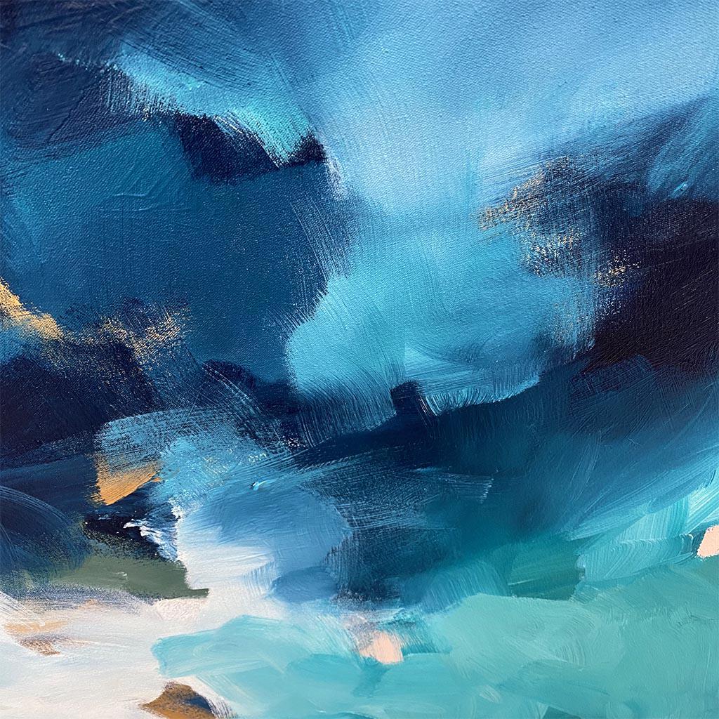 Shifts - Original Painting Painting - Abstract House