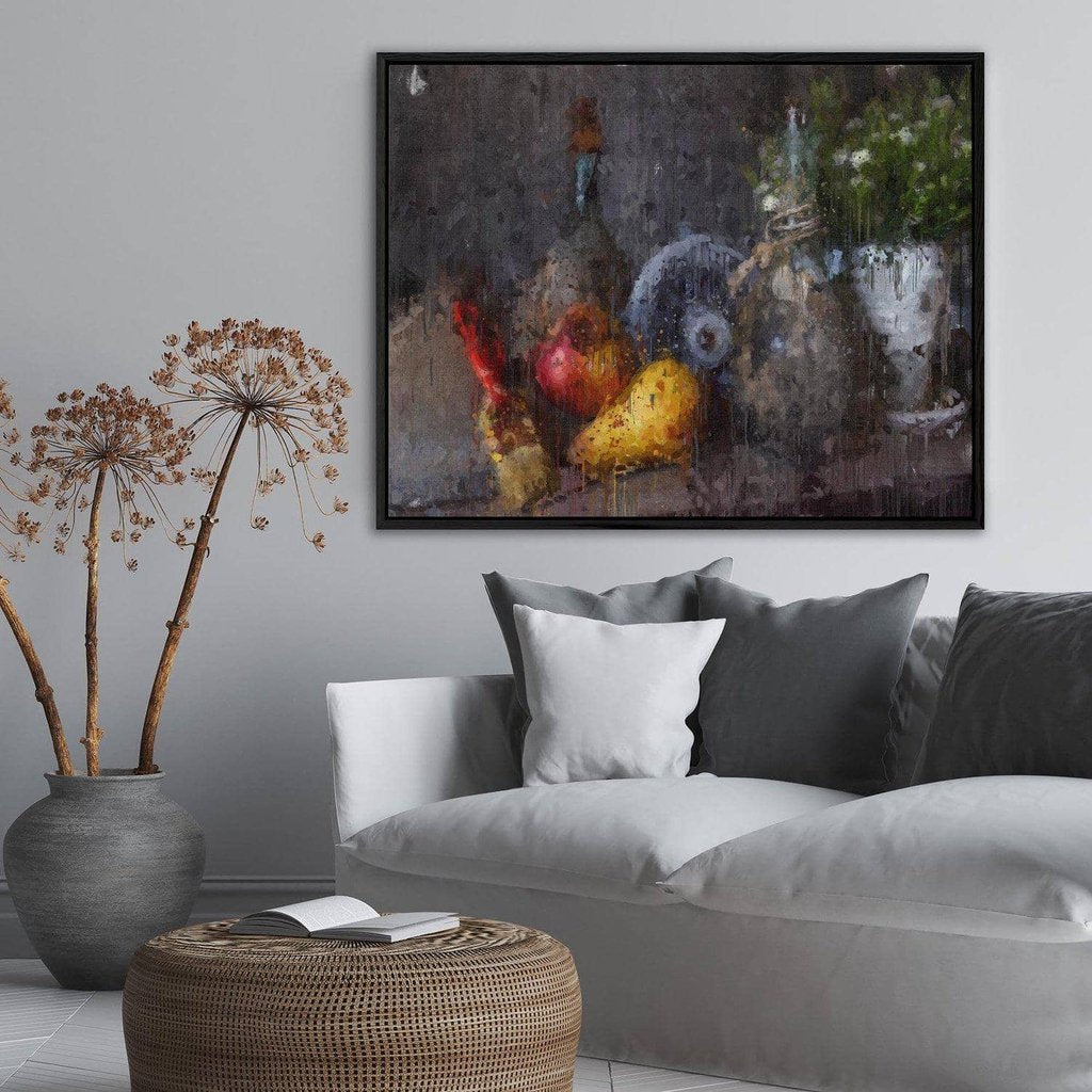 Still Life Fine Art Painting Canvas Print