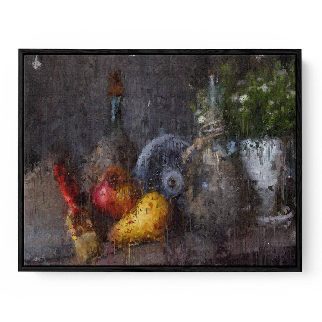 Still Life Fine Art Painting Canvas Print