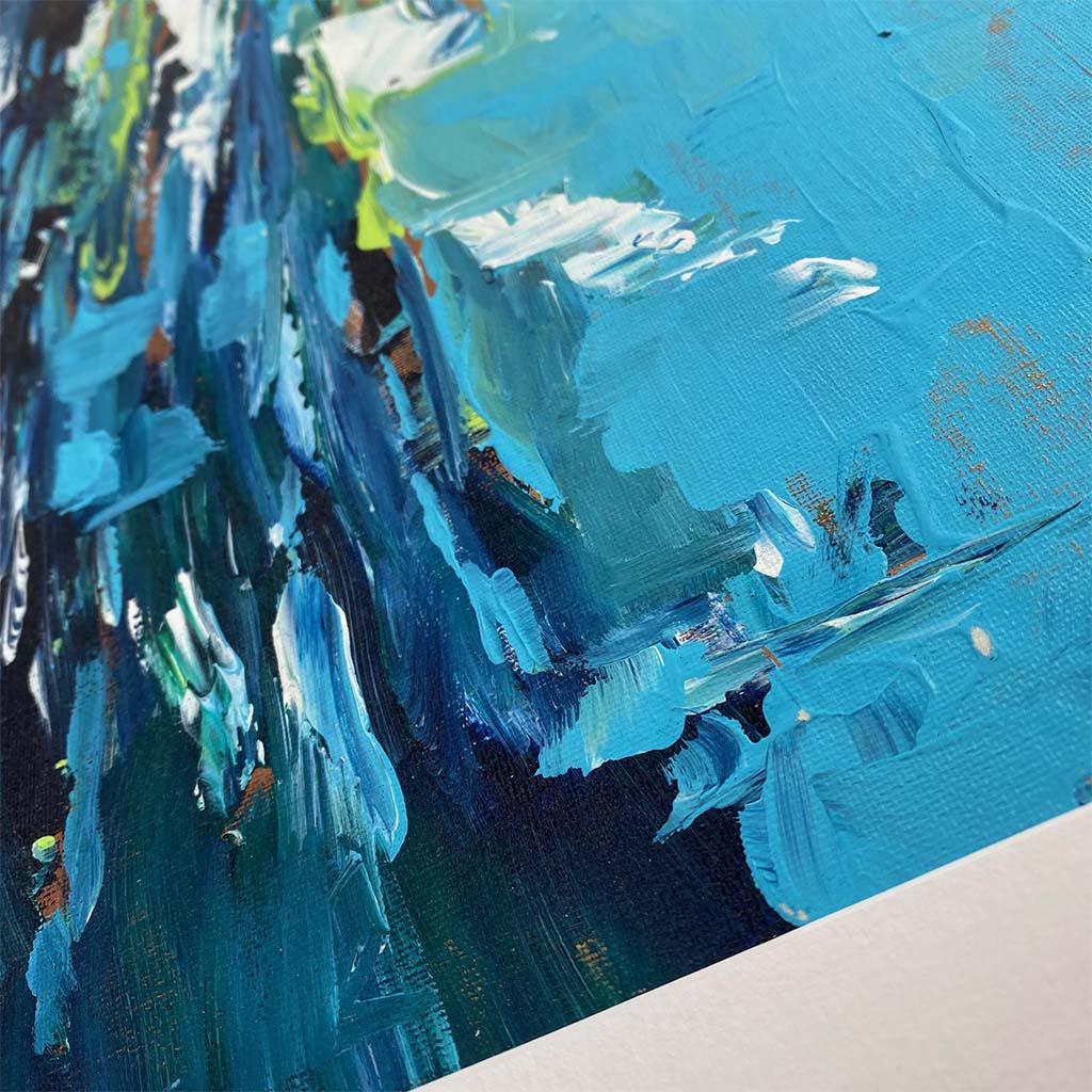 The Coast - Original Painting Painting - Abstract House