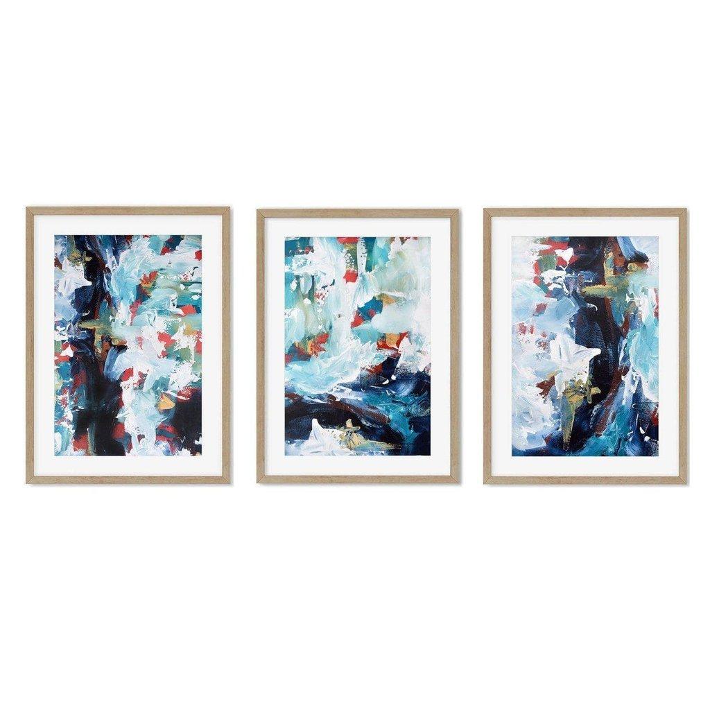 The Ocean Waves - Print Set Of 3