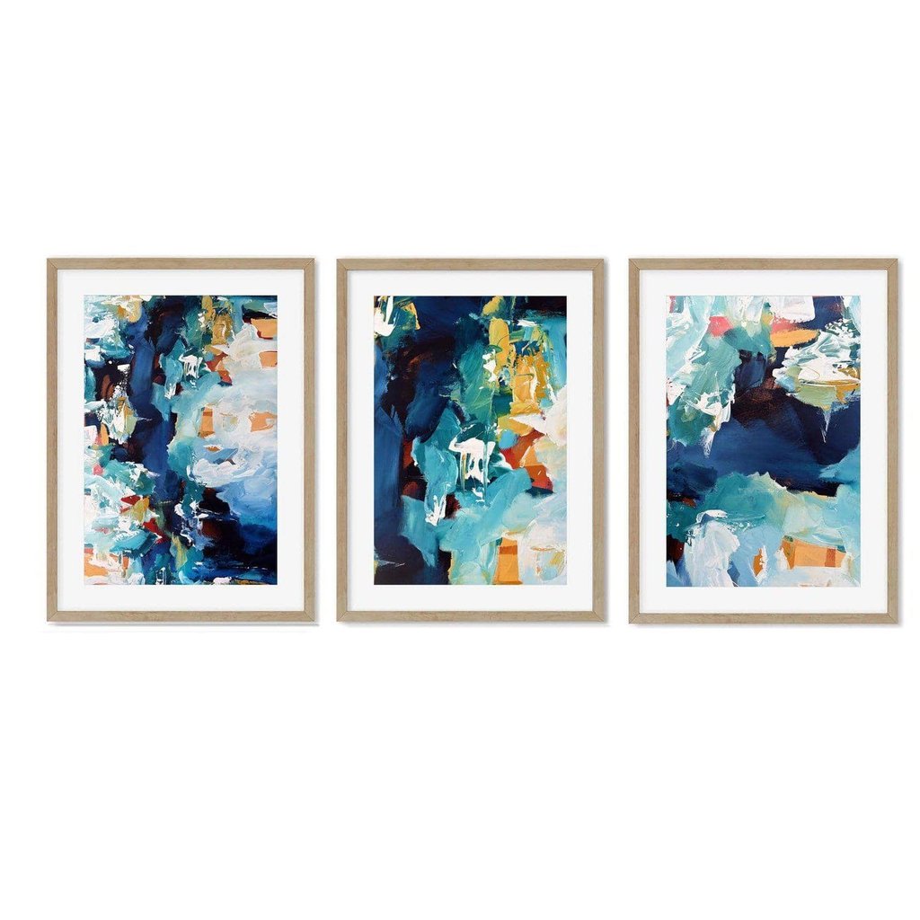 Turquoise Waters - Print Set Of 3