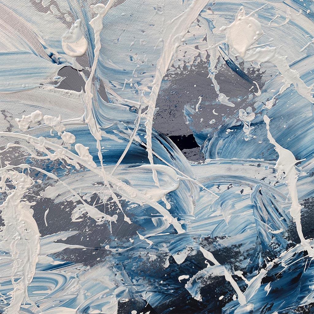Waterfall - Original Painting Painting - Abstract House