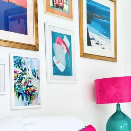 colourful wall art prints dopamine decor feel food home decor for sale UK