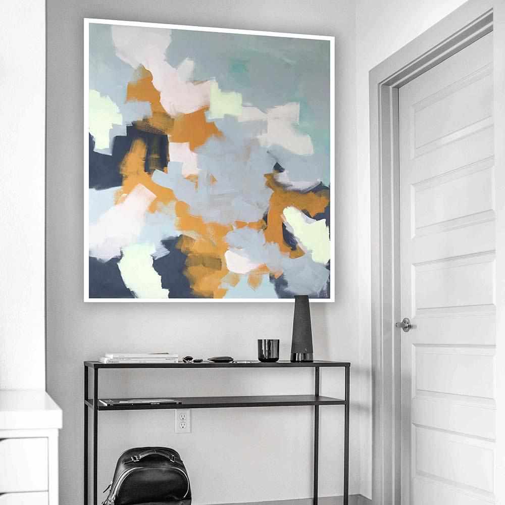 Investing In Original Art-Abstract House
