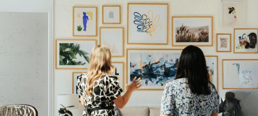 How To Curate A Gallery Wall: Top Tips From Our Experts-Abstract House