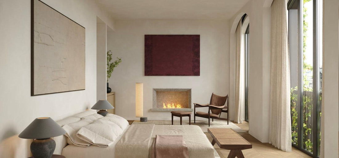 Get The Look: Scandinavian Interiors With Contemporary British Art-Abstract House