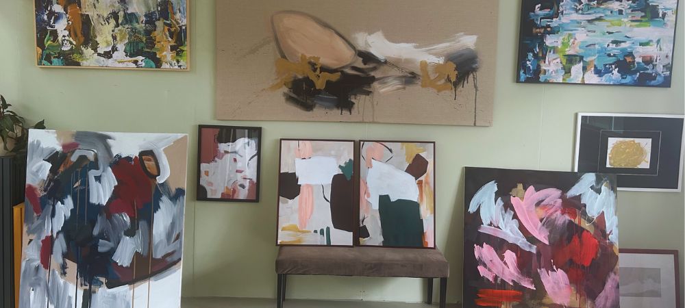 Abstract House Launches New Original Paintings At Decorex 2024