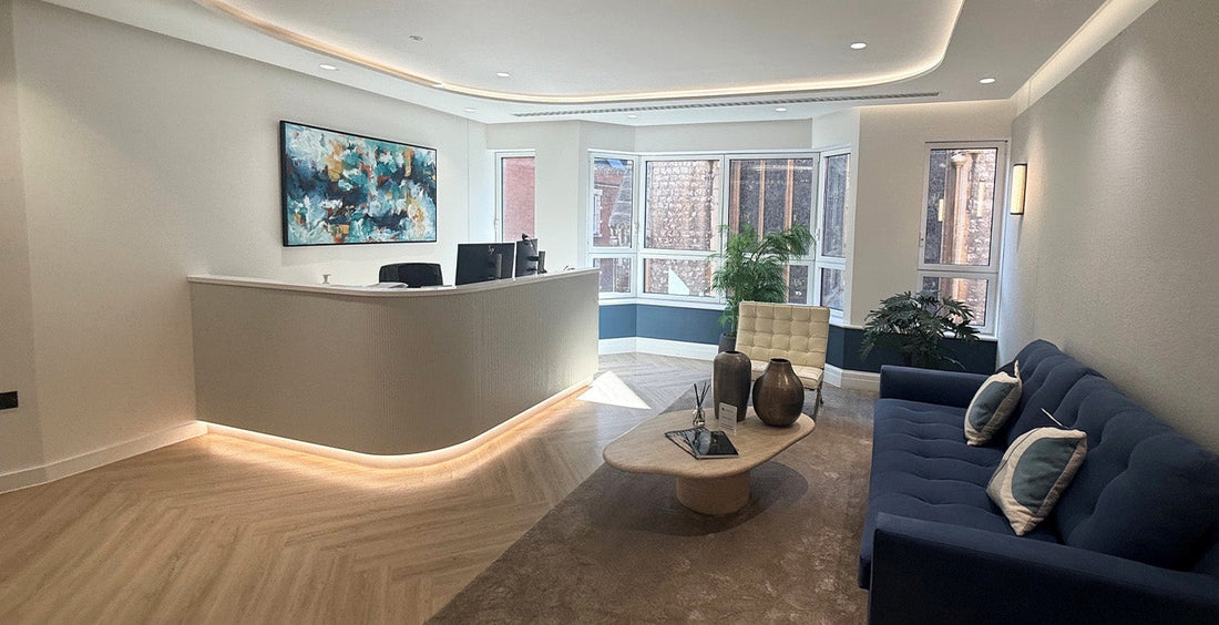 Art for Luxury high end central london office design interiors