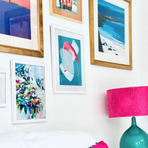 colourful wall art prints dopamine decor feel food home decor for sale UK