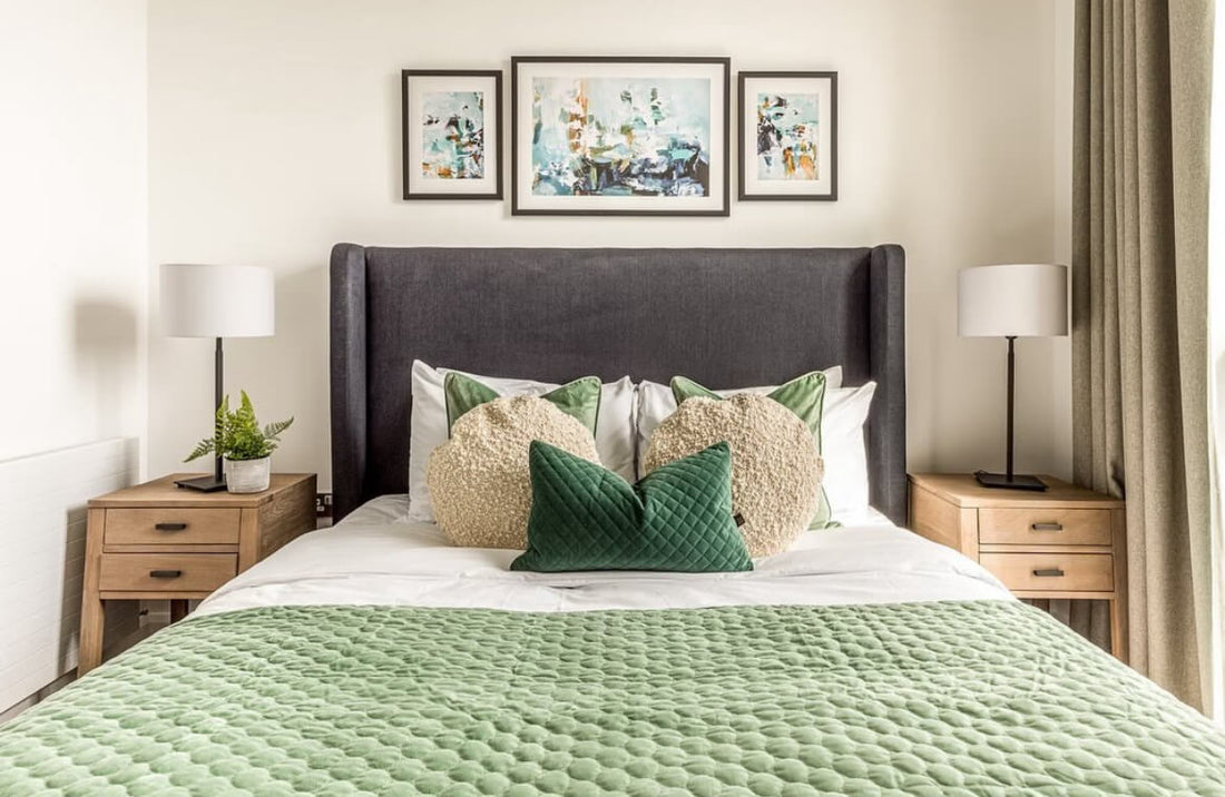 Abstract House Framed Abstract Art Prints In Urban Rest Canary Wharf, Build To Rent Property Development UK