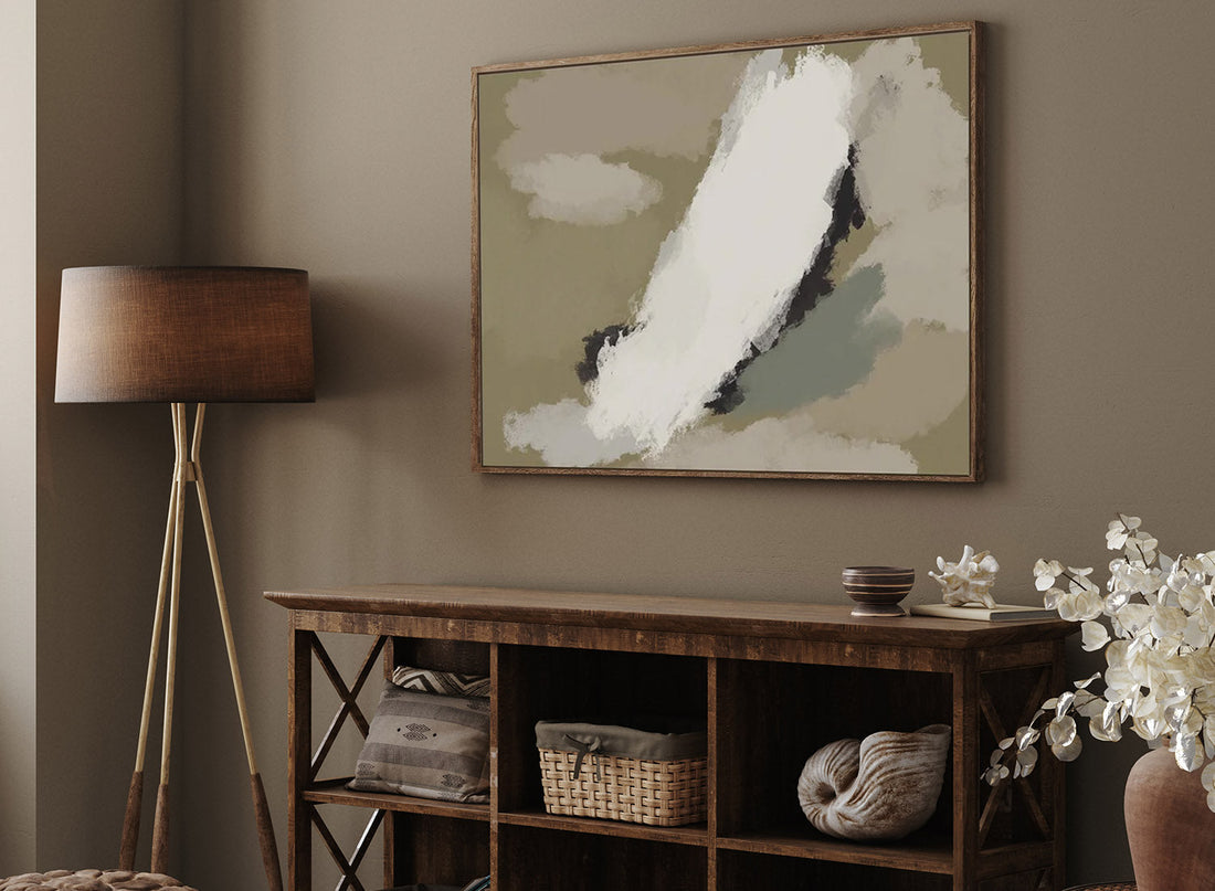 the ultimate dirty neutrals trend guide for interiors, choosing art accessories and paint wall colours