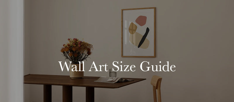 free size guide to buying wall art which sizes to choose