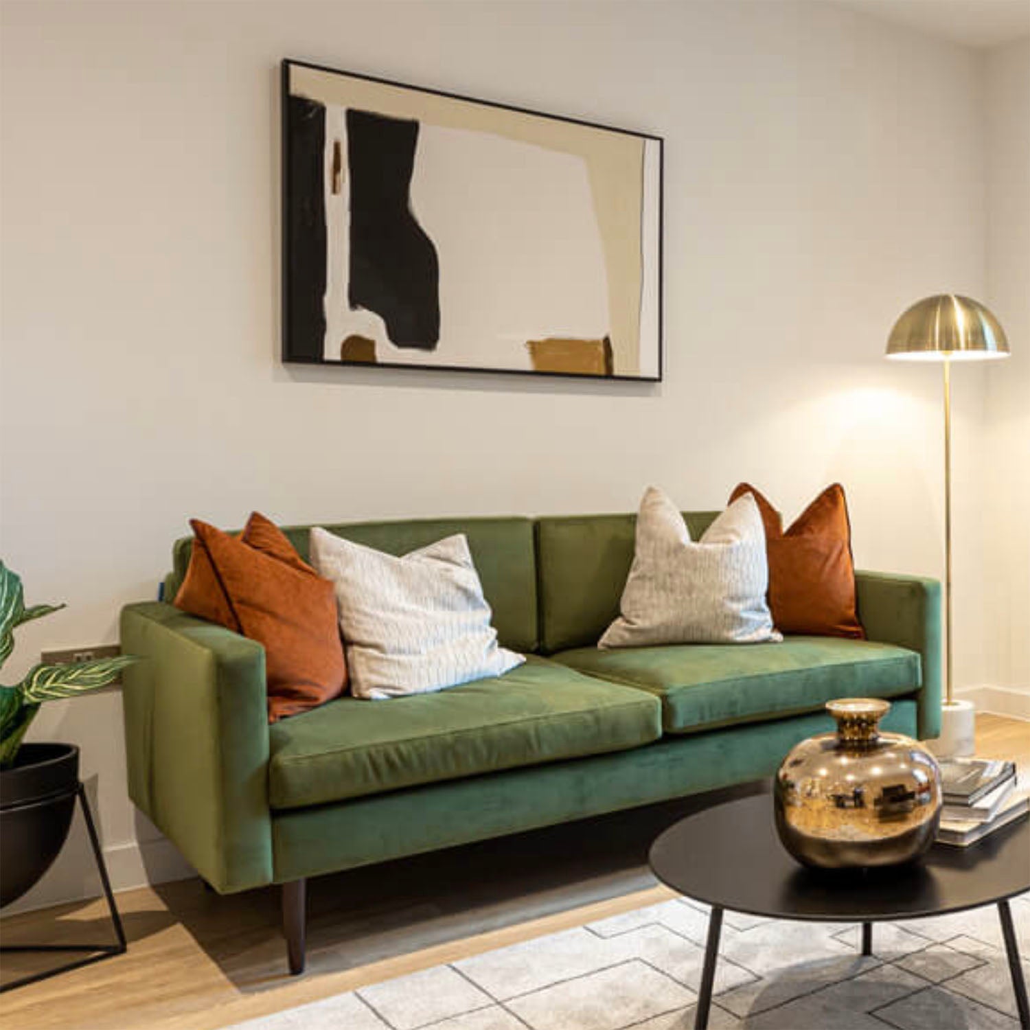 Manchester New Square Show Home Apartment Design-Abstract House