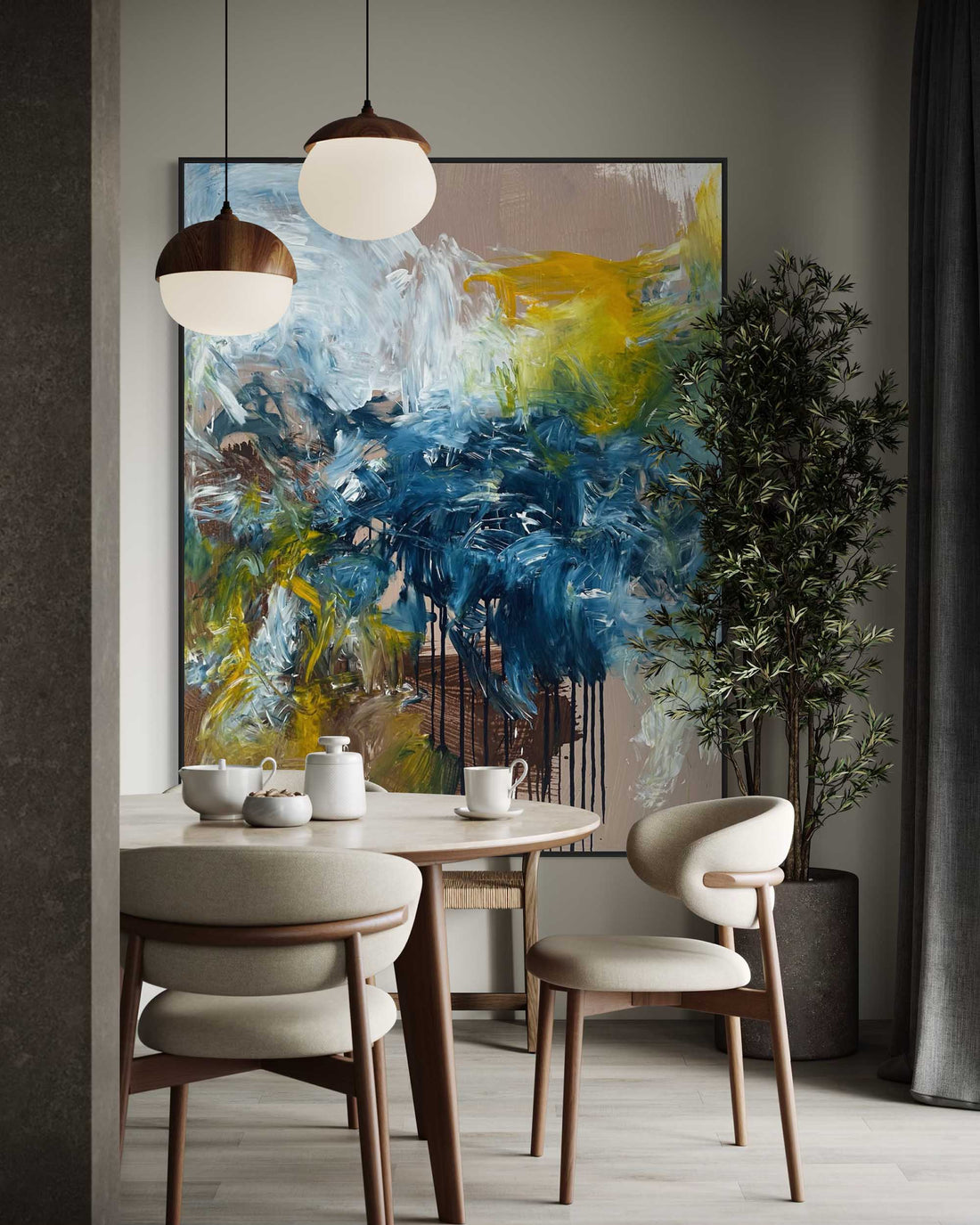 How to Choose Art by Colour for Every Room in Your Home