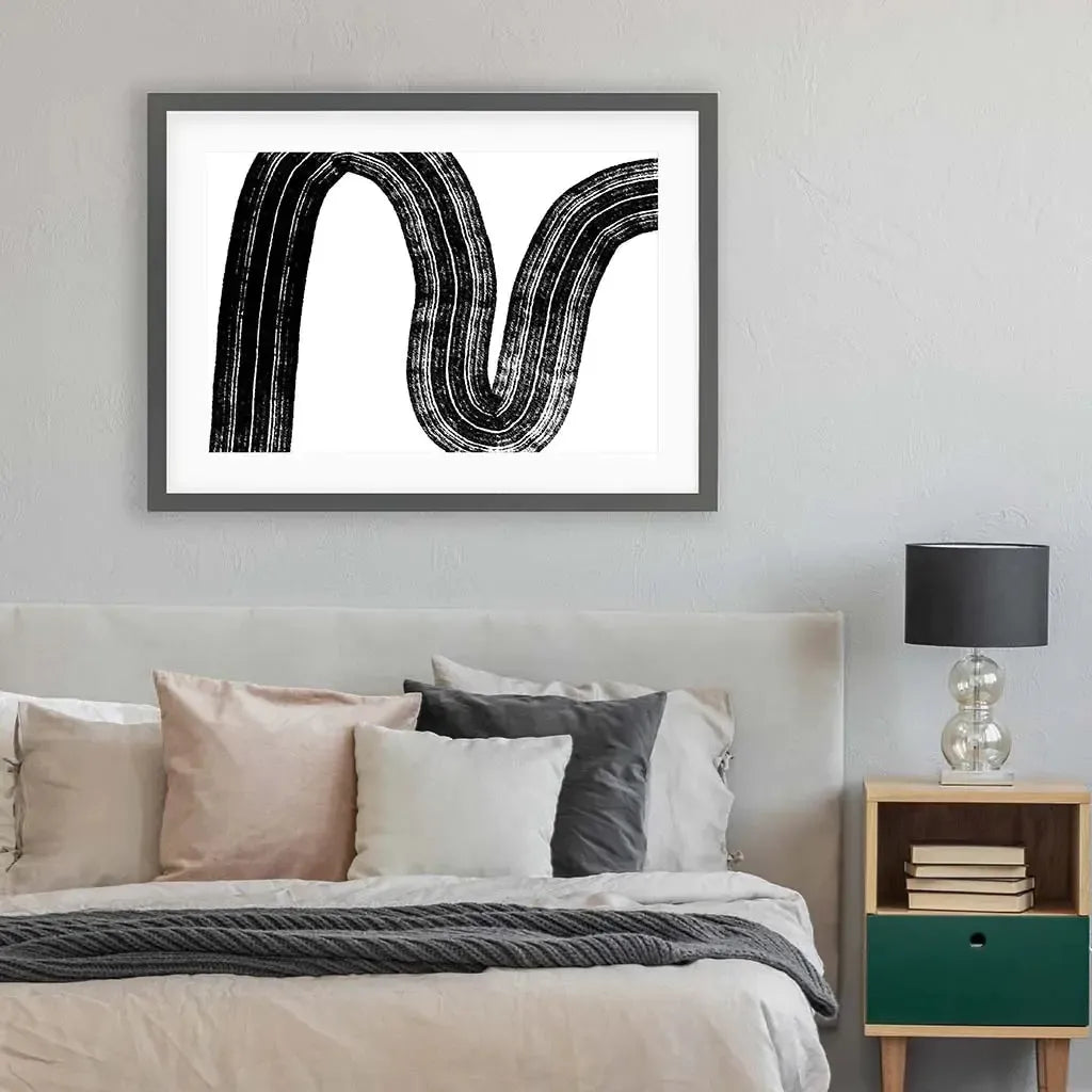 Monochrome Style Edit - Abstract House