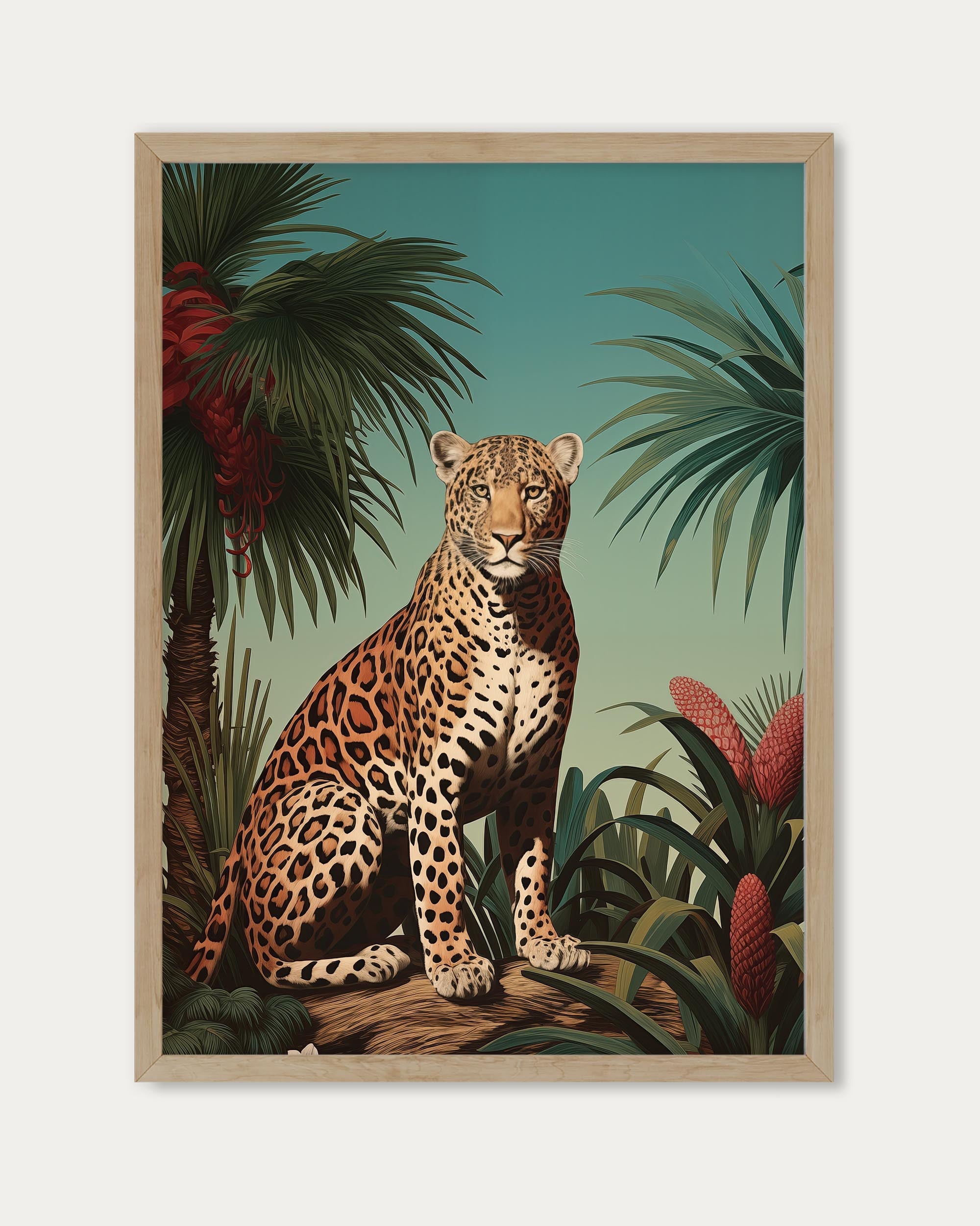 Leopard Wall Art Print