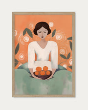 Fruit Picker Art Print