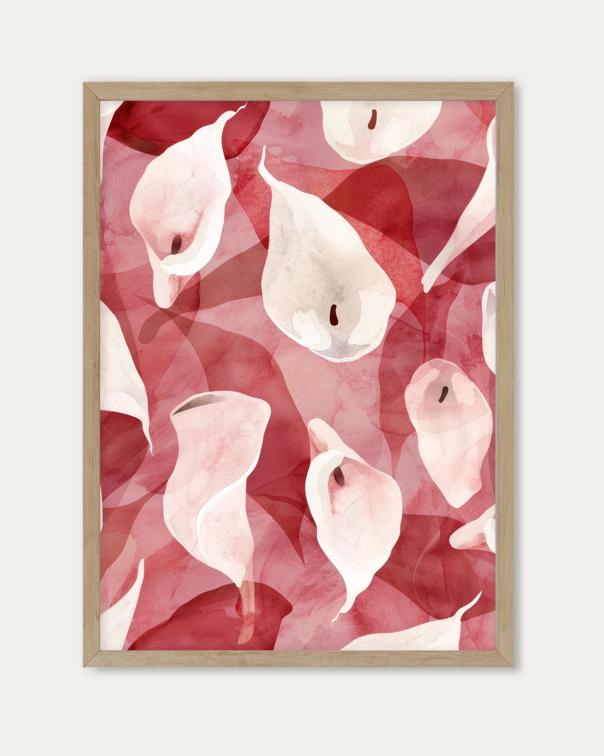 Lily Red Art Print