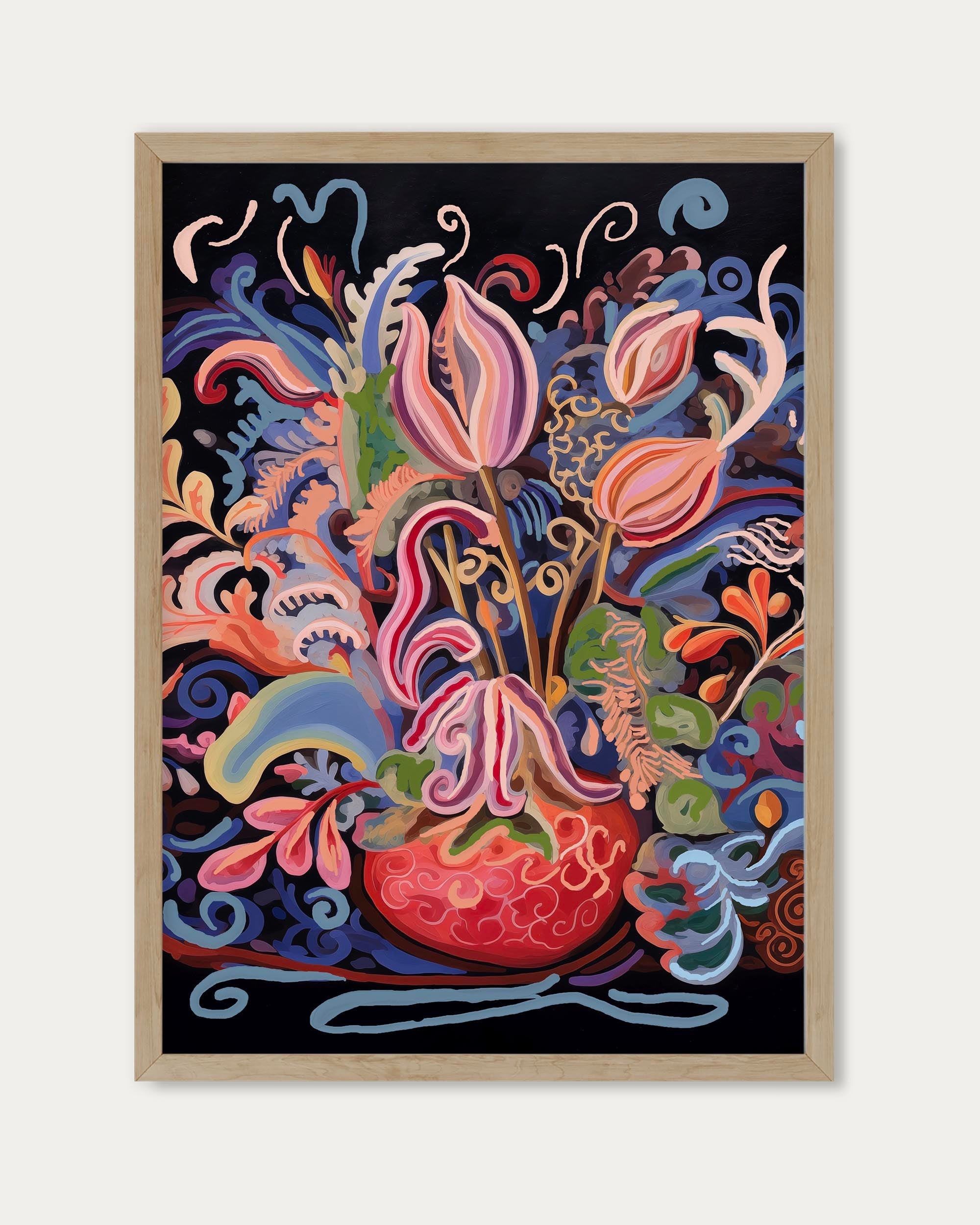 Wonder Flowers Art Print