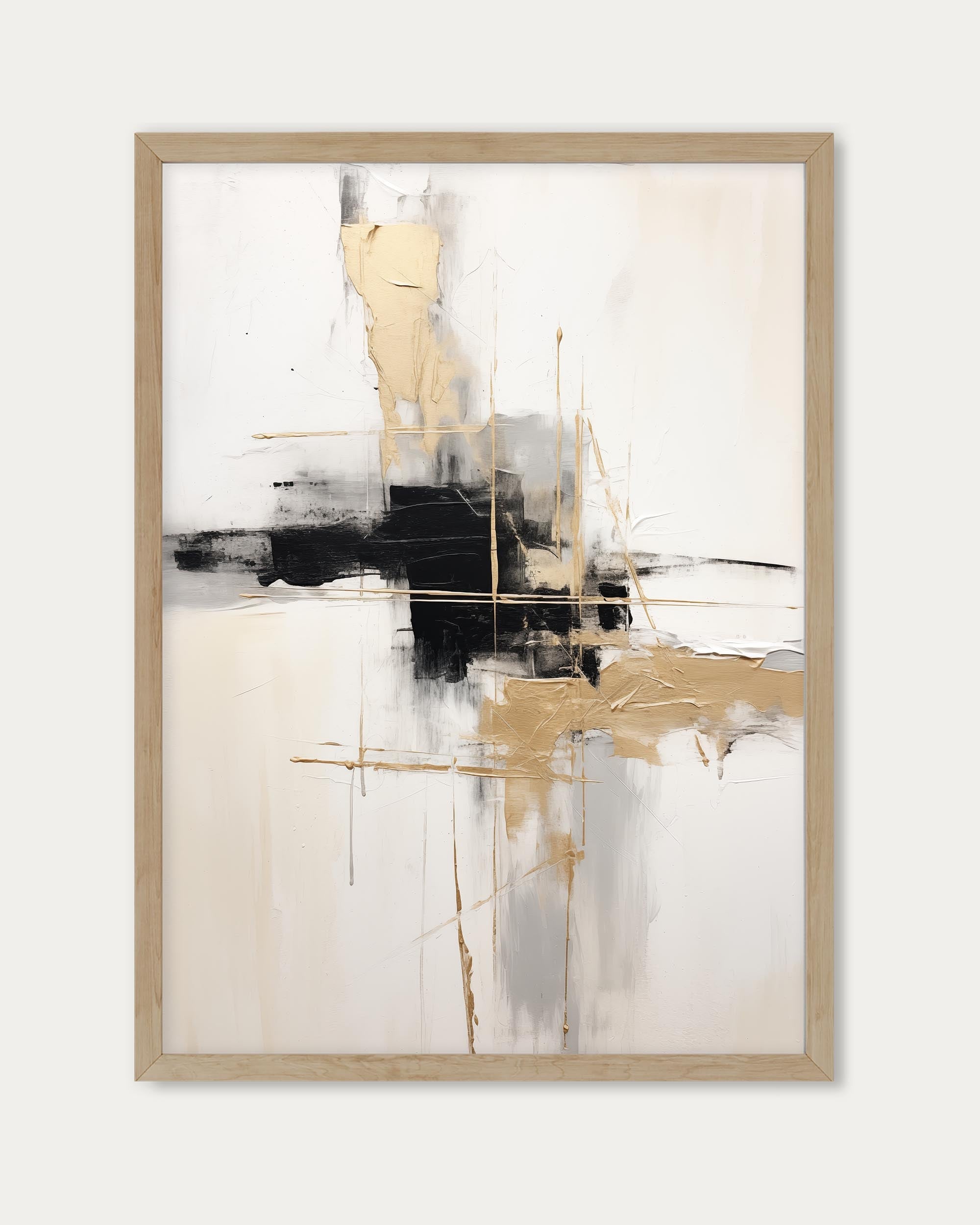 Gold And Black II Wall Art