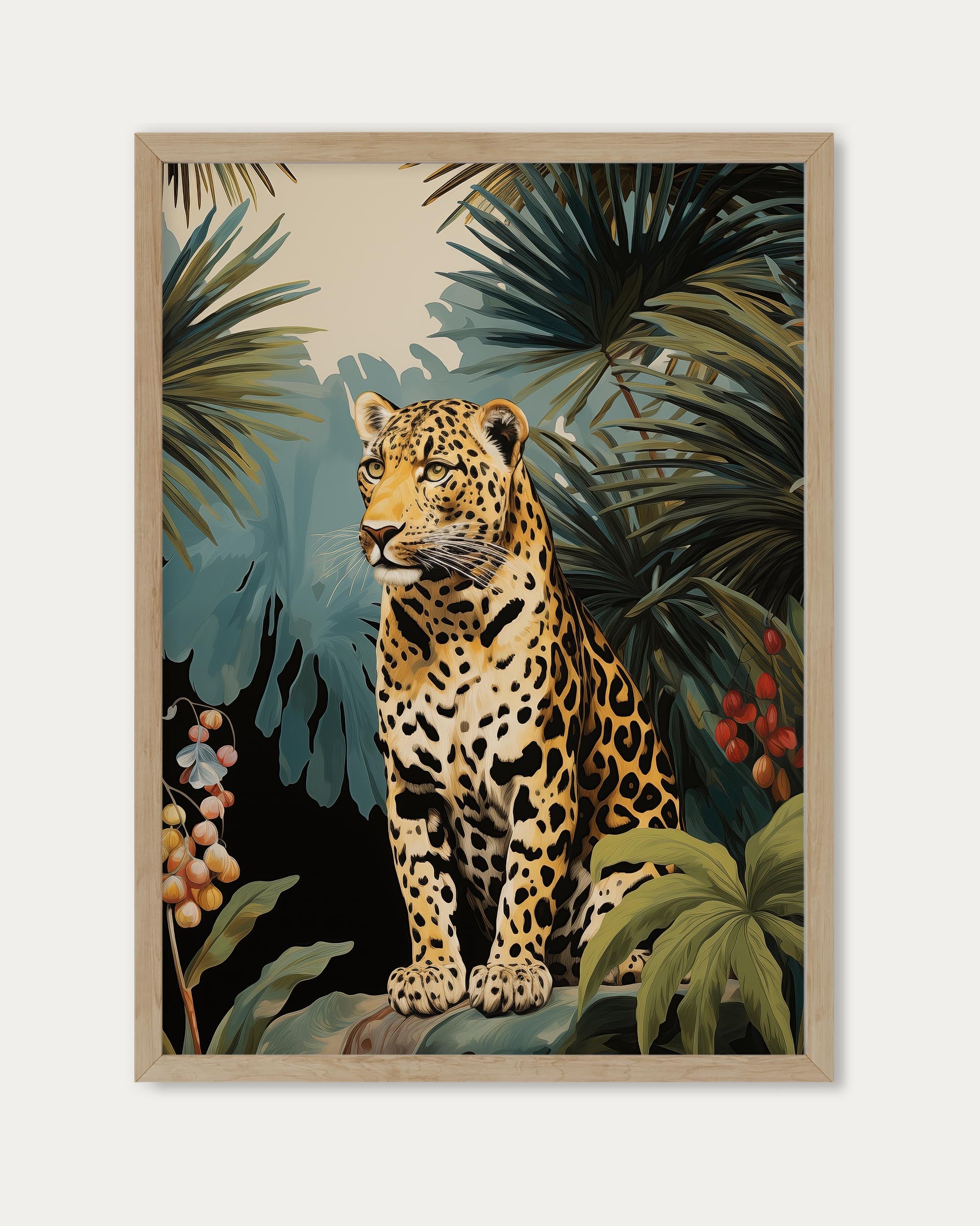Jungle Leopard Wall Art