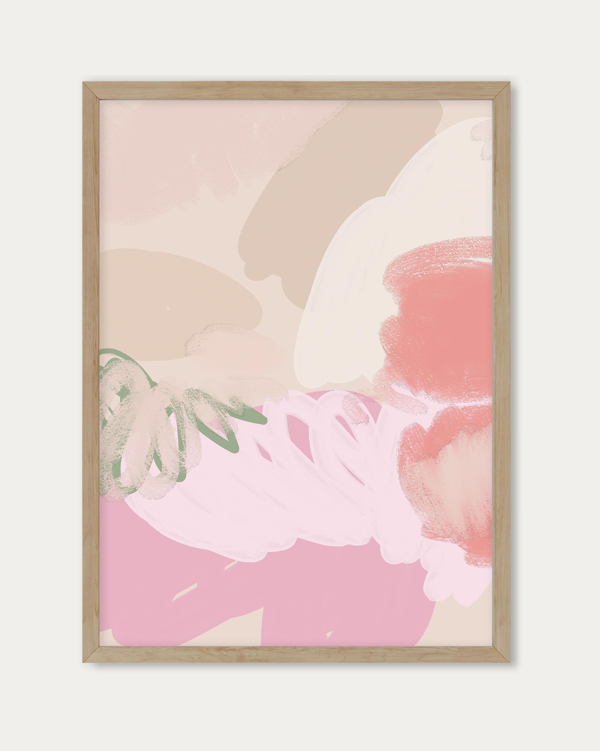 Pink Abstract Wall Art
