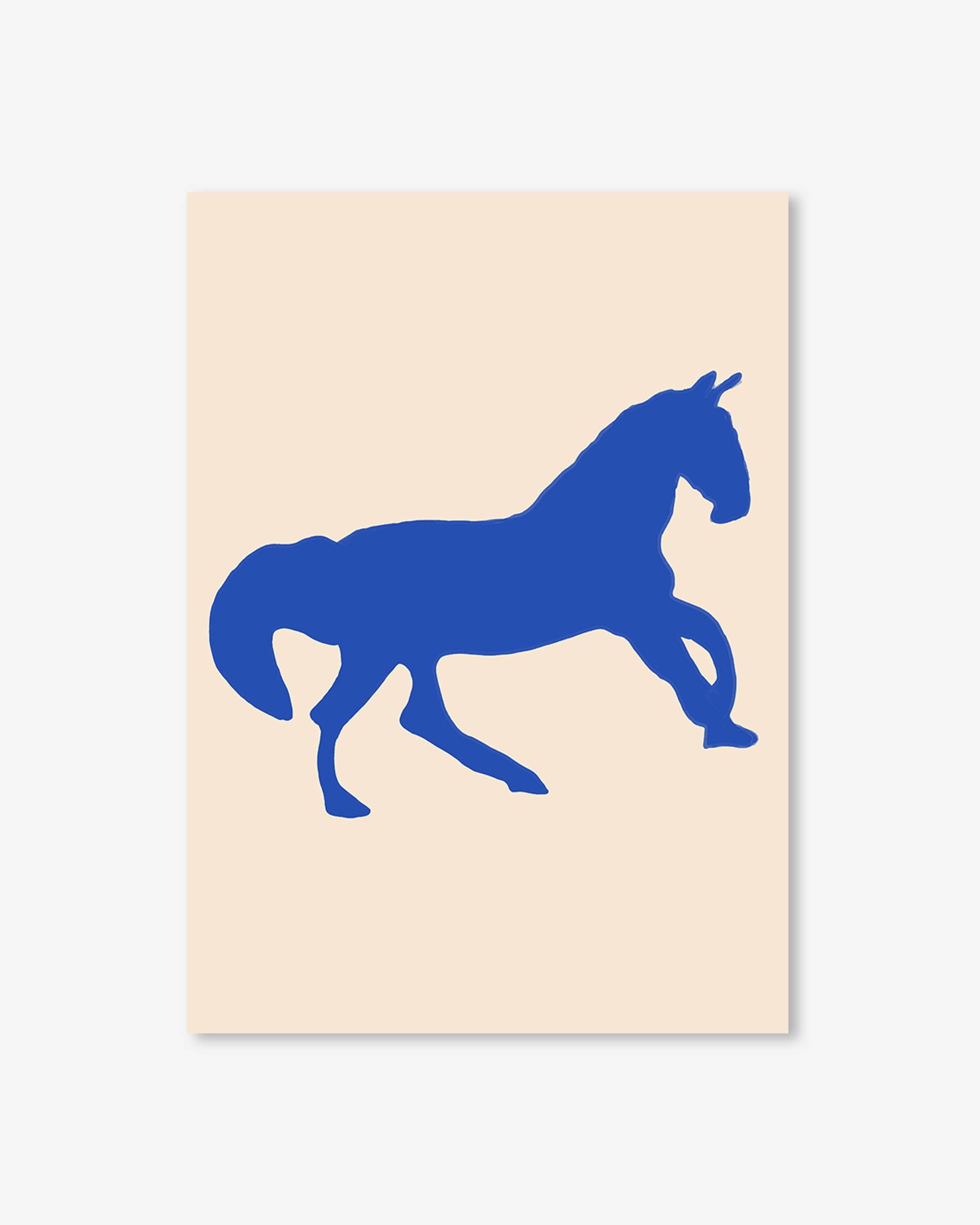 Matisse Blue Horse Art Print