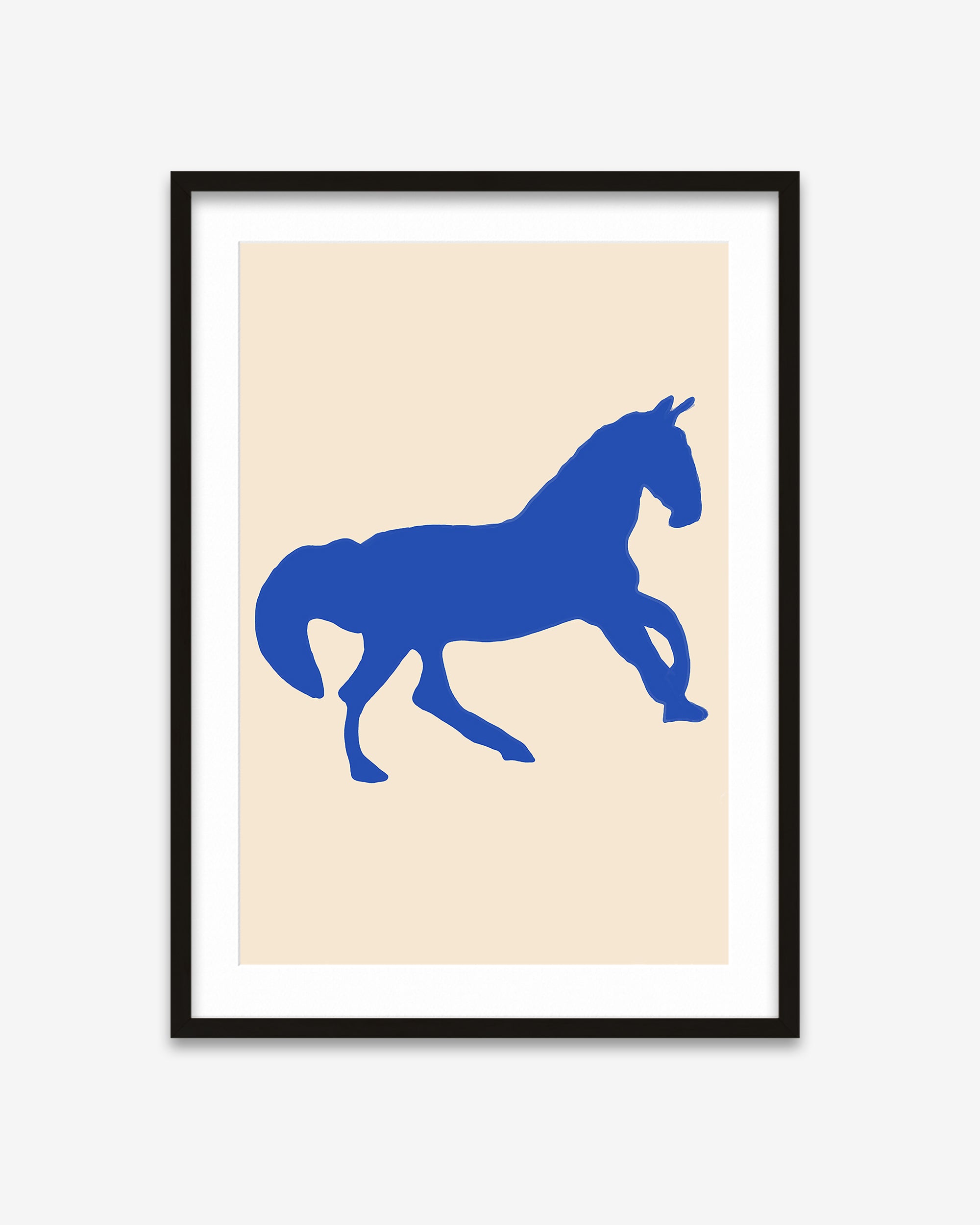 Matisse Blue Horse Art Print