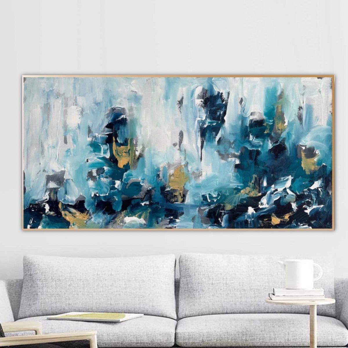 We Are Not The Same - Original Painting-Abstract House