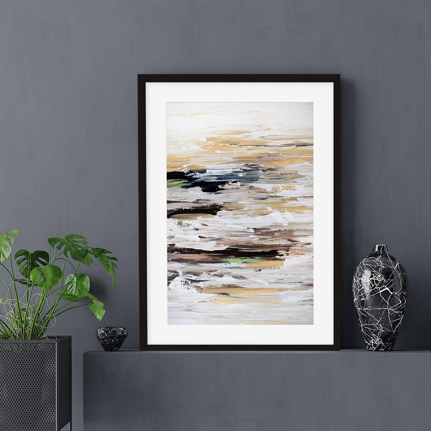 Abstract 457 Framed Art