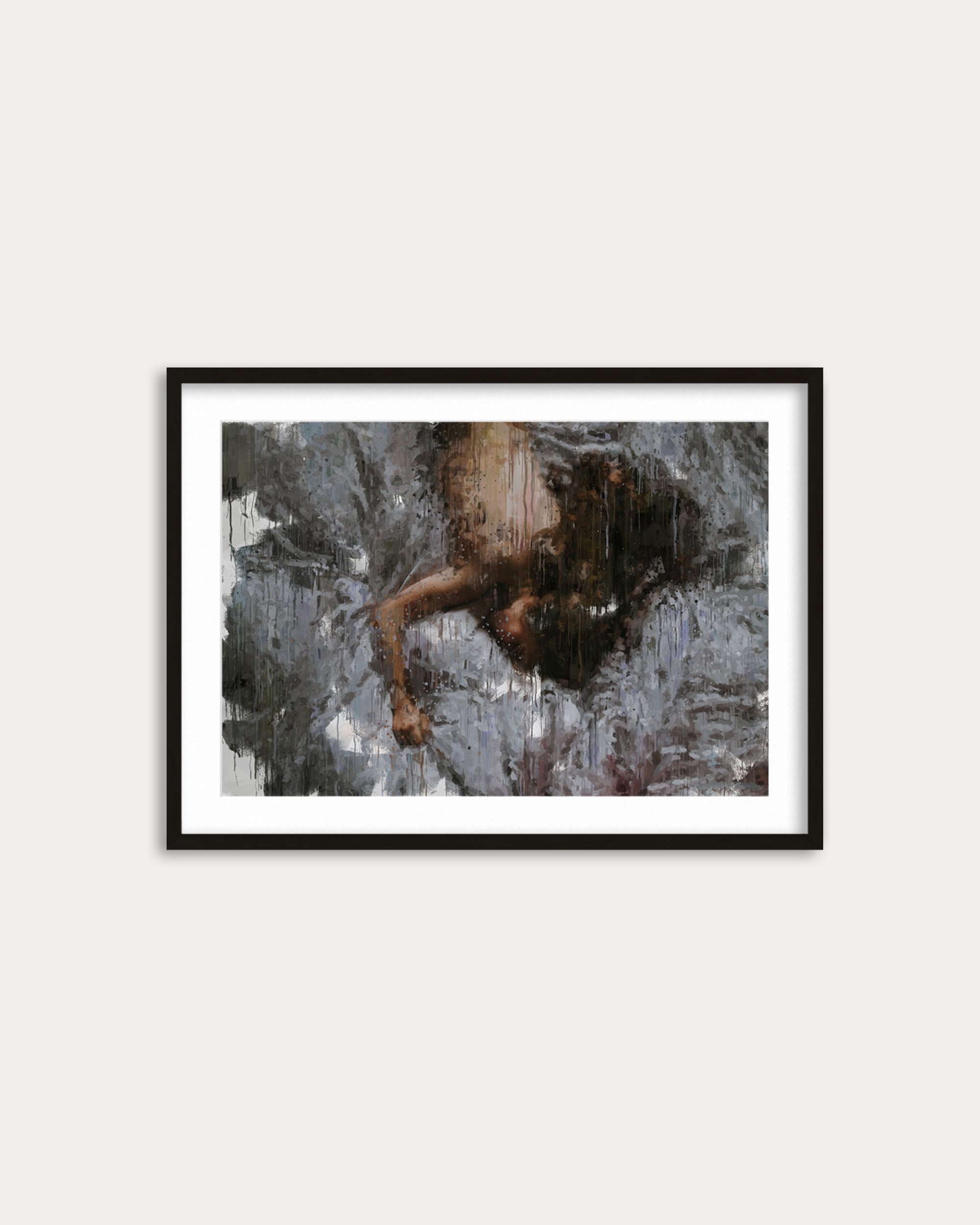 Nude Impressionist Painting Art Print