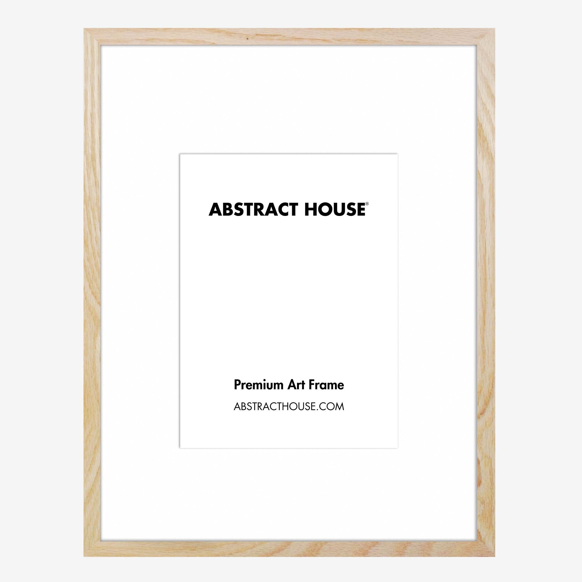 50x70cm Wooden Picture Frame-Abstract House