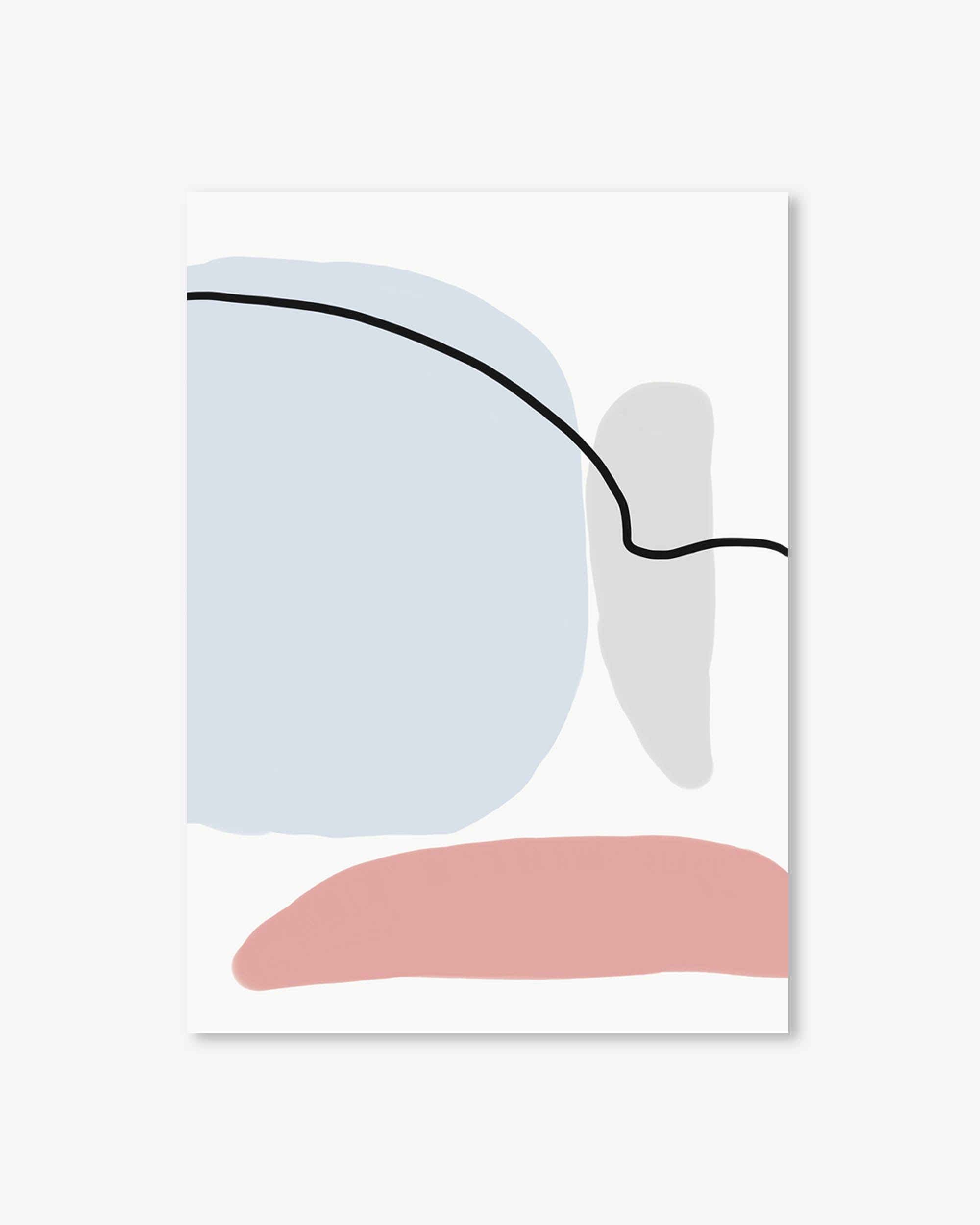 Soft Pastel Illustration Art Print