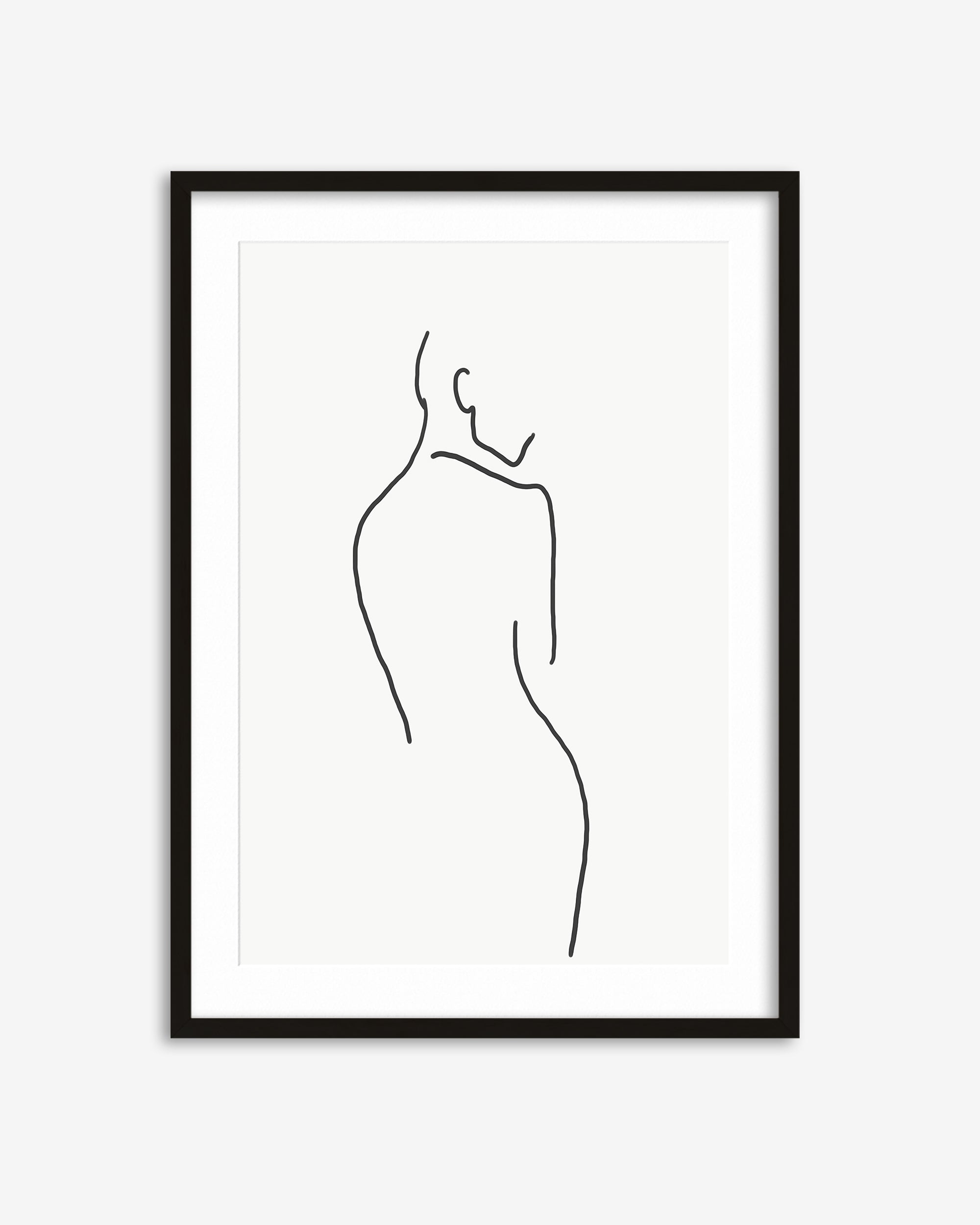 Figure Line Art Print