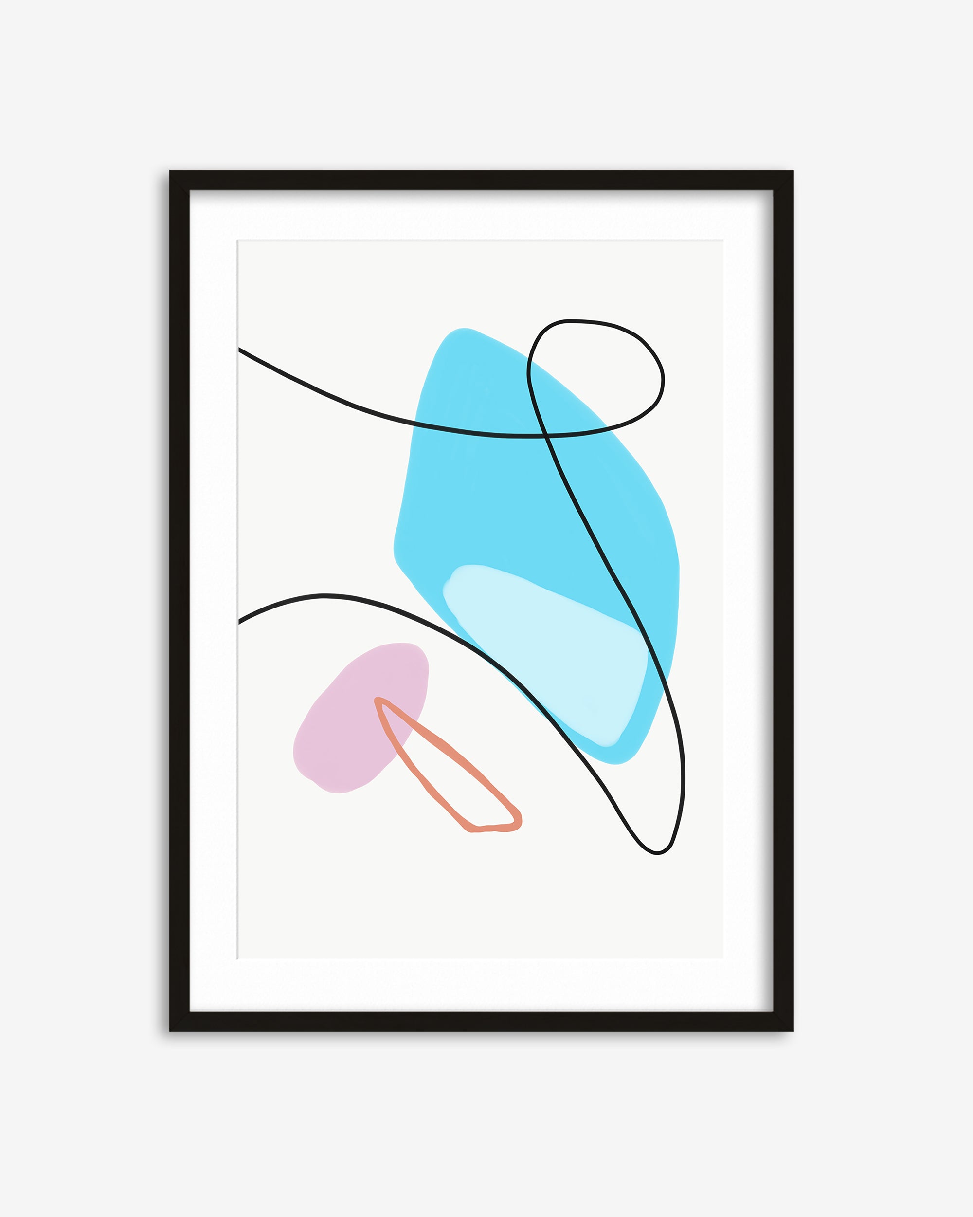 Organic Shapes Art Print