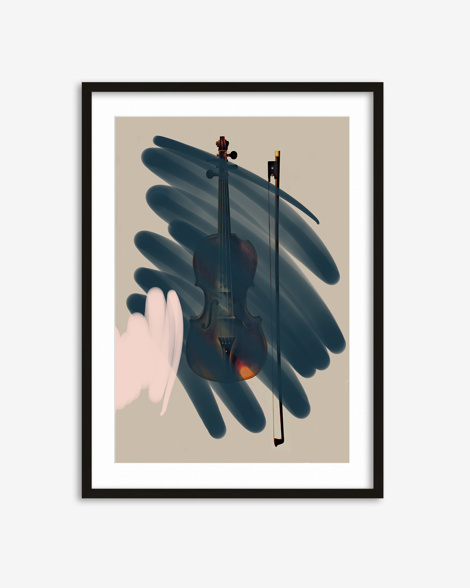 Violin Contemporary Art Print
