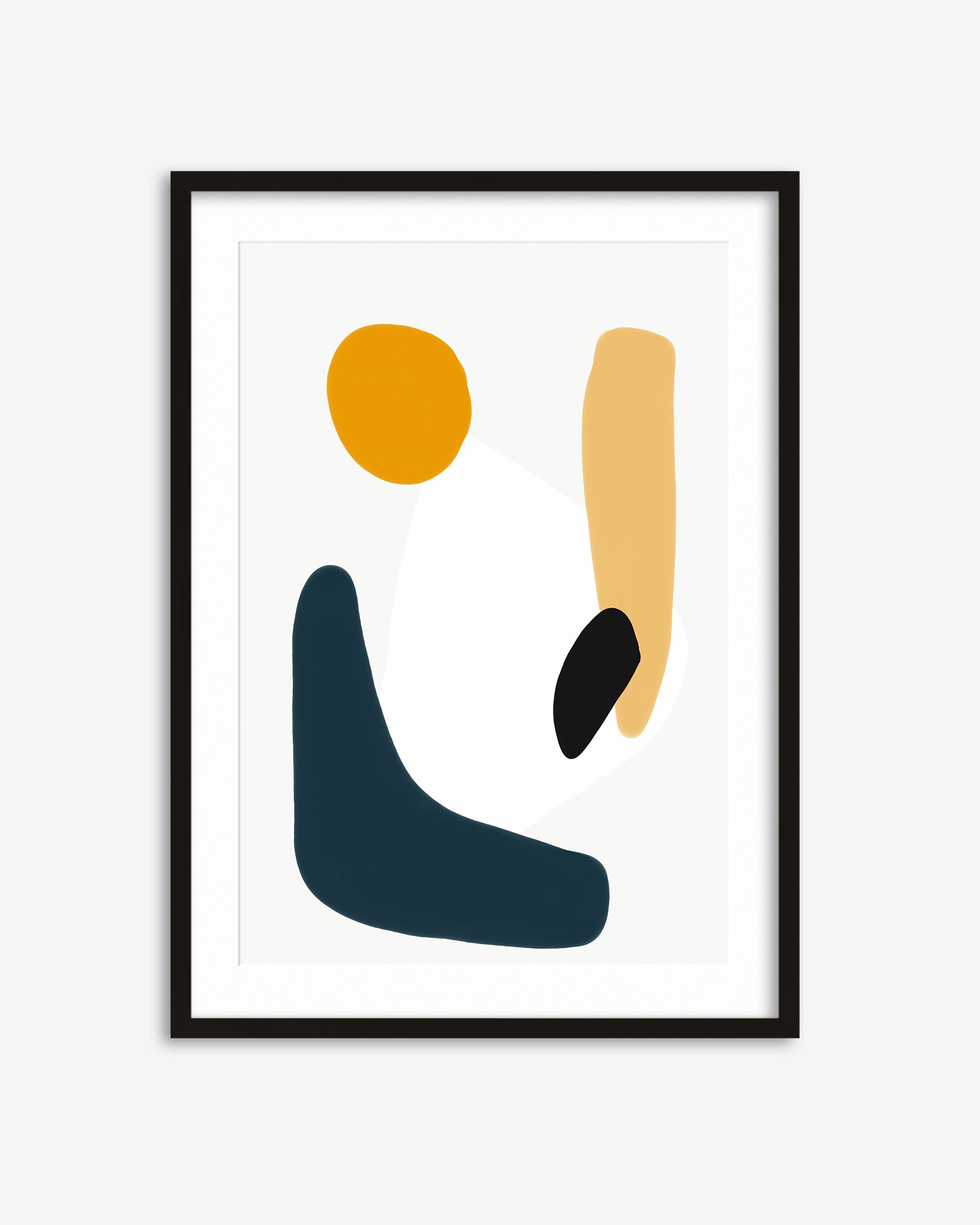 Abstract Summer Sun Art Print