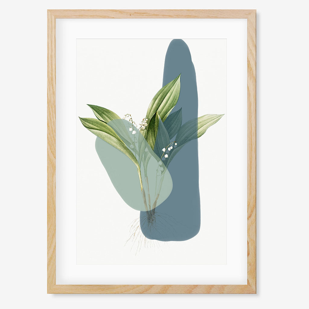 Botanical Abstract Leaves - Print Set Of 2-Abstract House