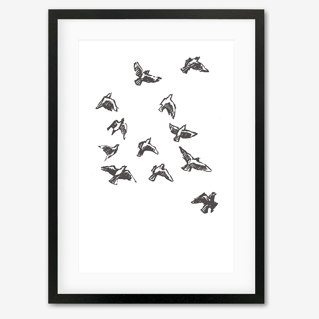 Watercolour Birds 2 Framed Art
