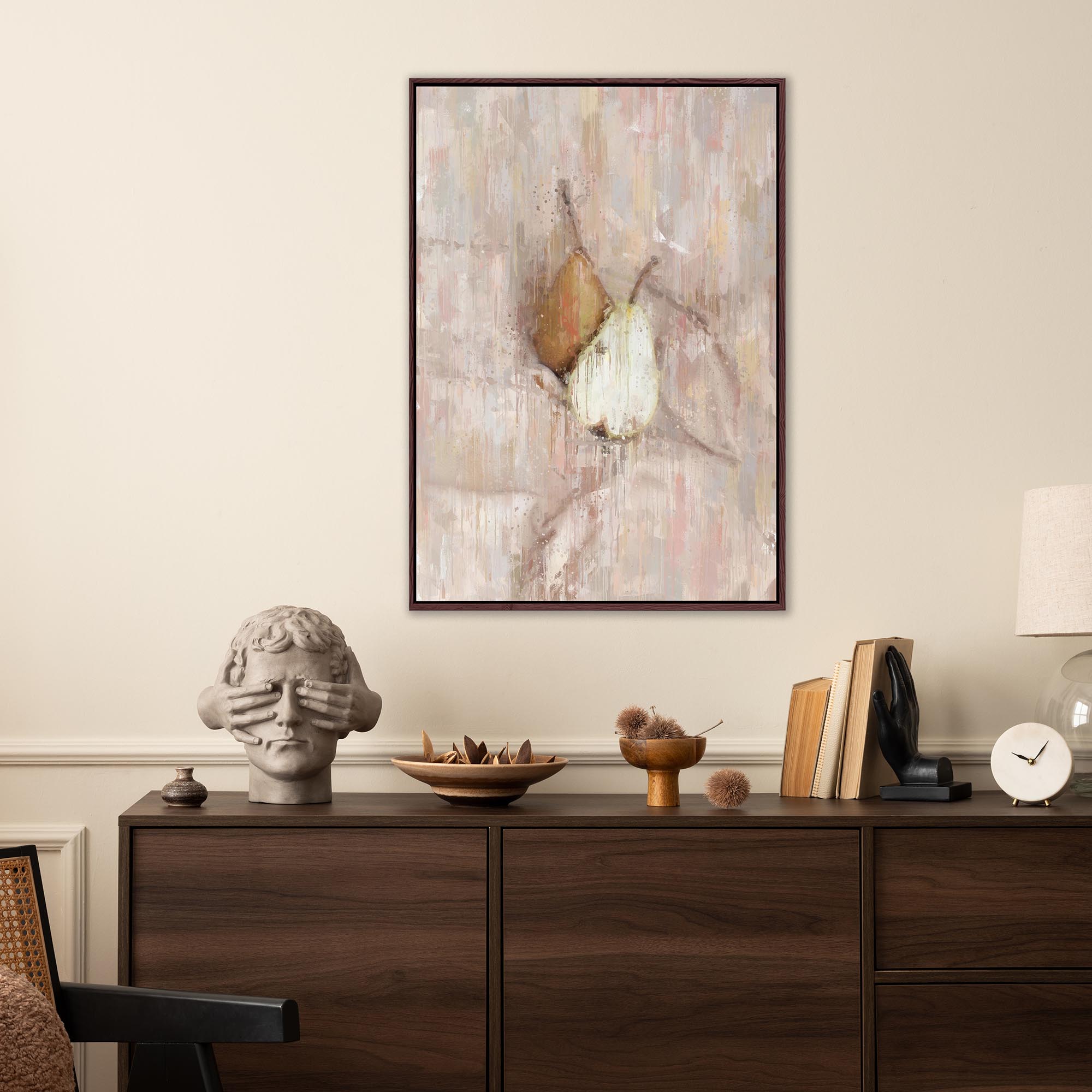 Pears Still Life Painting Canvas Print-Abstract House