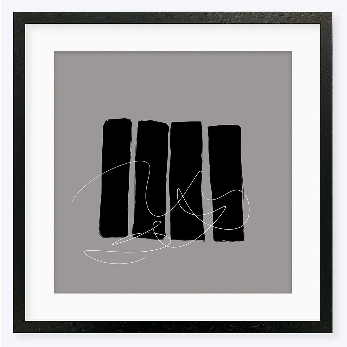 Lyrical Abstract II Framed Art